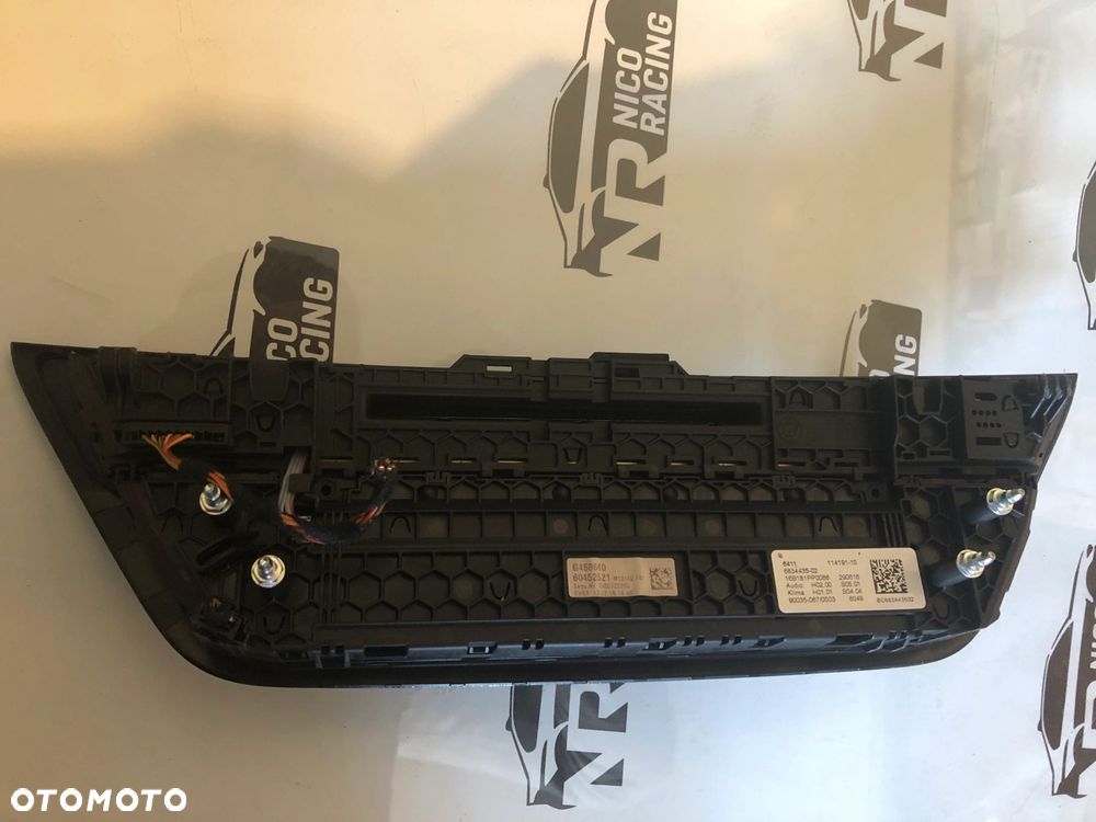 PANEL KLIMATYZACJI RADIA BMW 5 G30 G31 6 GT G32 6834435 - 2