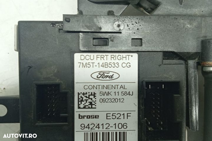 Motoras macara dreapta fata 7m5t-14b533-cg Ford Kuga 1  [din 2008 pana  2013] seria - 3