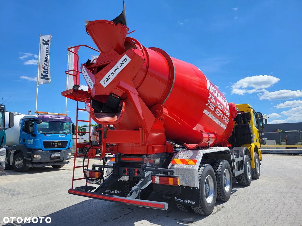 Mercedes-Benz 4141 / Betonomieszarka - Zabudowa Liebherr 10m3 - Cena 140000 - 3