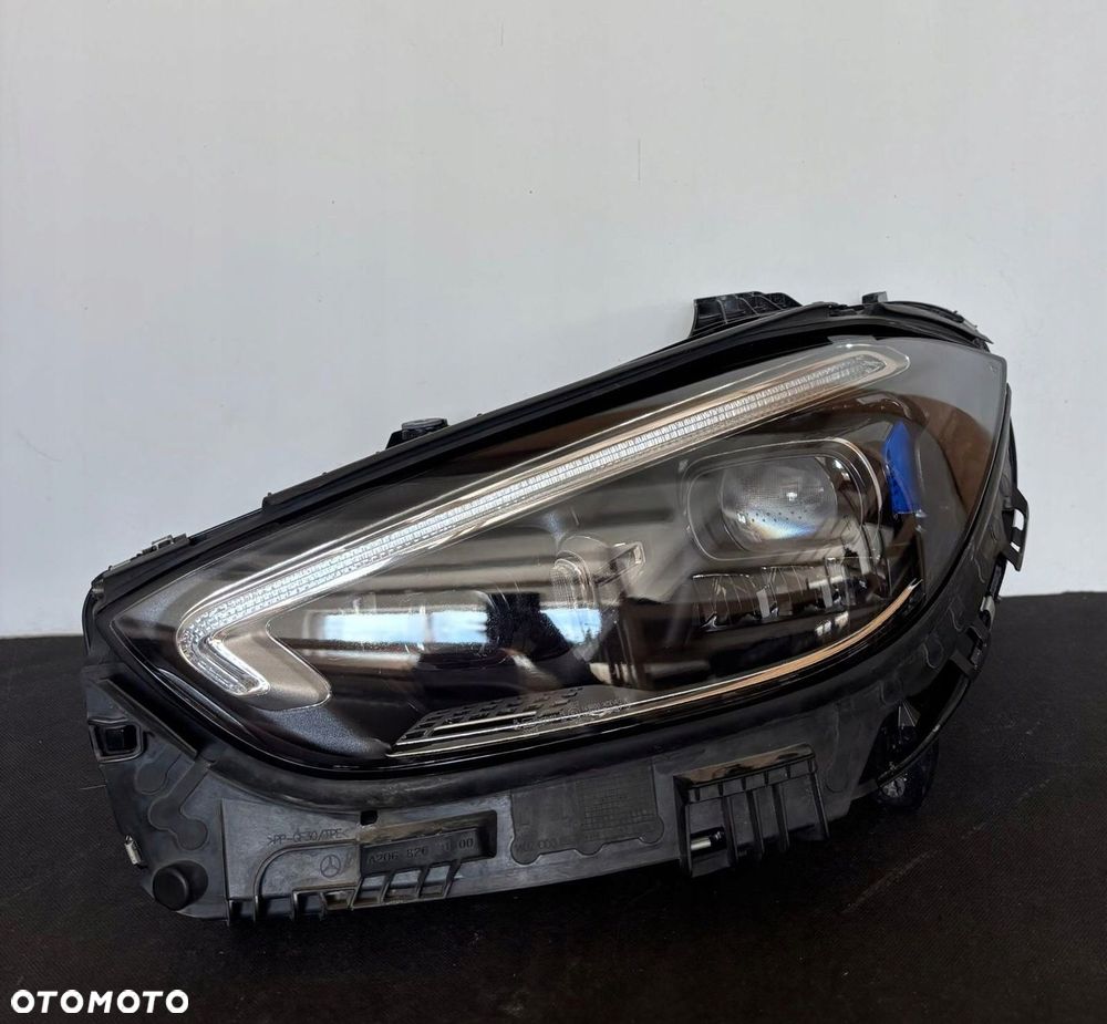 LAMPA LEWA REFLERTOR MERCEDES W206 FULL LED DIGITAL LIGHTNNIE KLEJONA IDEAŁ - 1