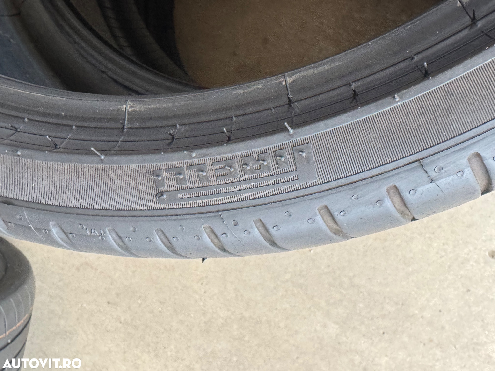 Vând set anvelope 255/35/21-285/30/21 Pirelli de vară ca noi - 11