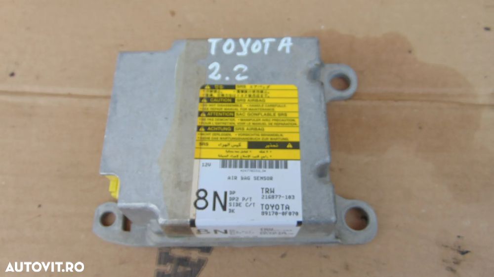 Calculator Airbag Toyota Corolla Verso cod 216877-103 an 2007 - 2