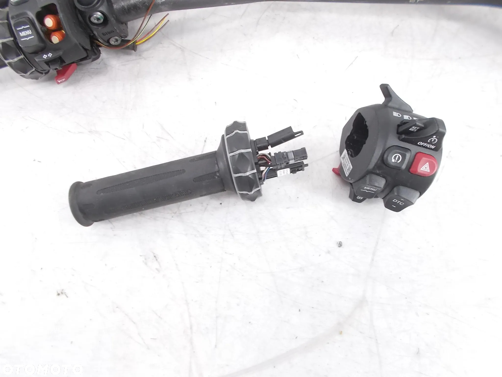 Kierownica BMW R 1250 GS 1300 handbar kontroler przełącznik lusterko manetka klamka rolgaz - 6