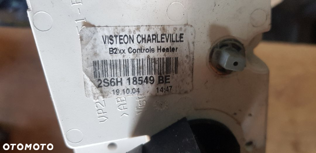FORD FIESTA MK VI PANEL NAWIEWU 2S6H18549BE - 3
