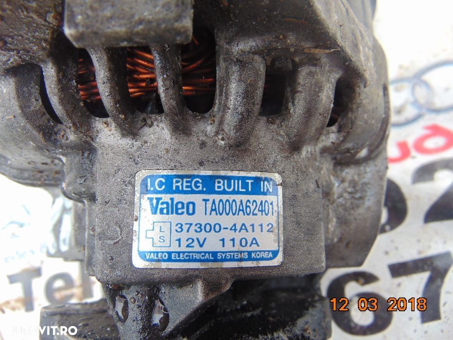 Alternator Kia Sorento 2.5crdi electromotor Compresor clima Sorento - 3