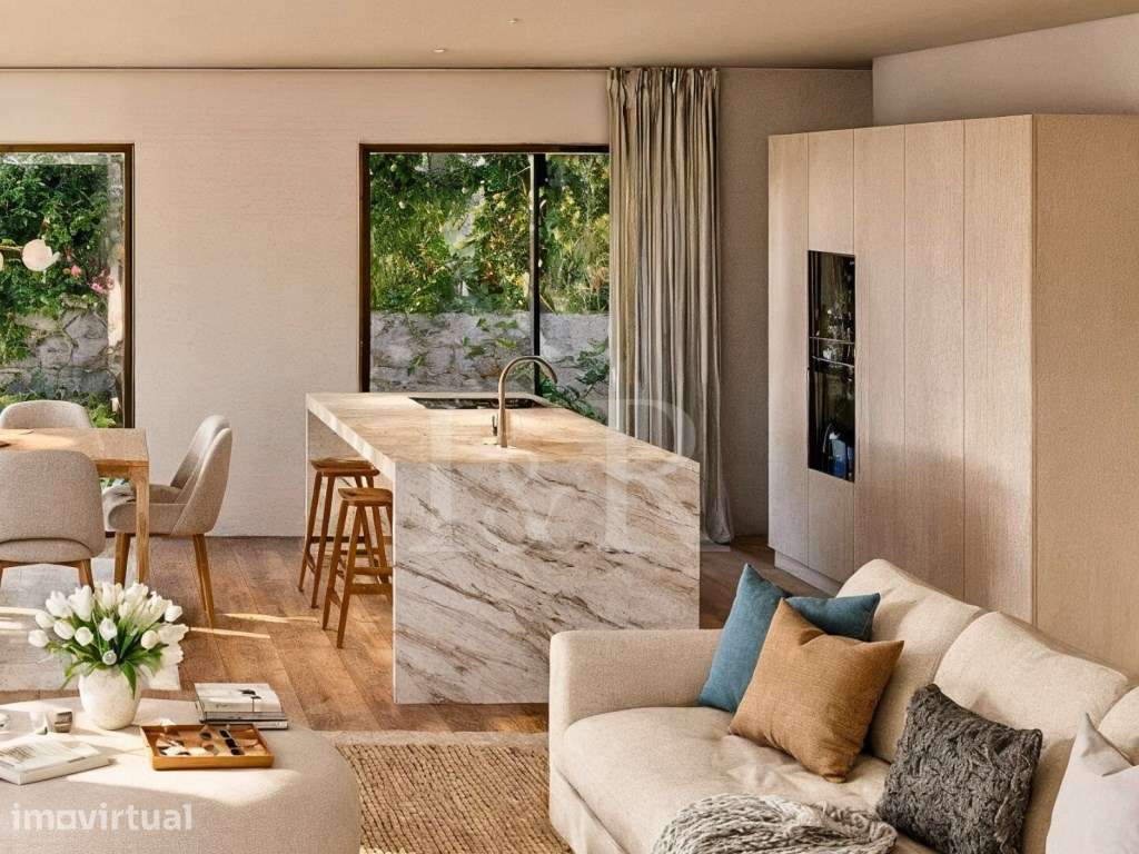 Villa T4 com jardim e piscina nos Capuchos, Caparica - Grande imagem: 4/40