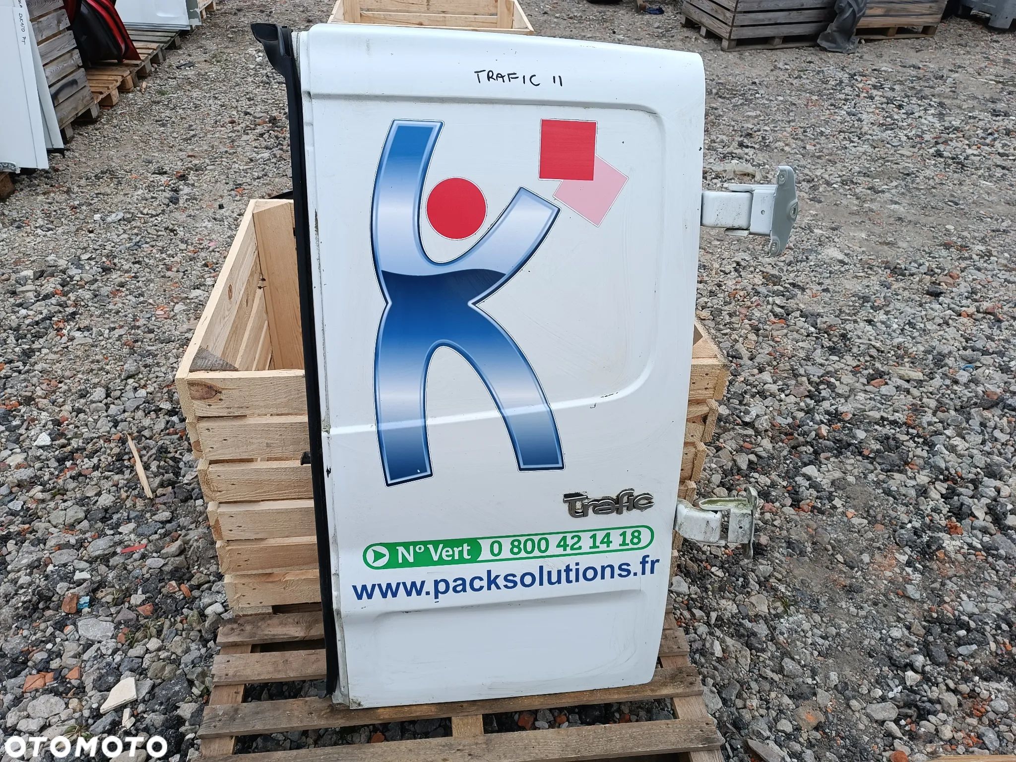 DRZWI PRAWY TYŁ PRAWE TYLNE RENAULT TRAFIC II - 1