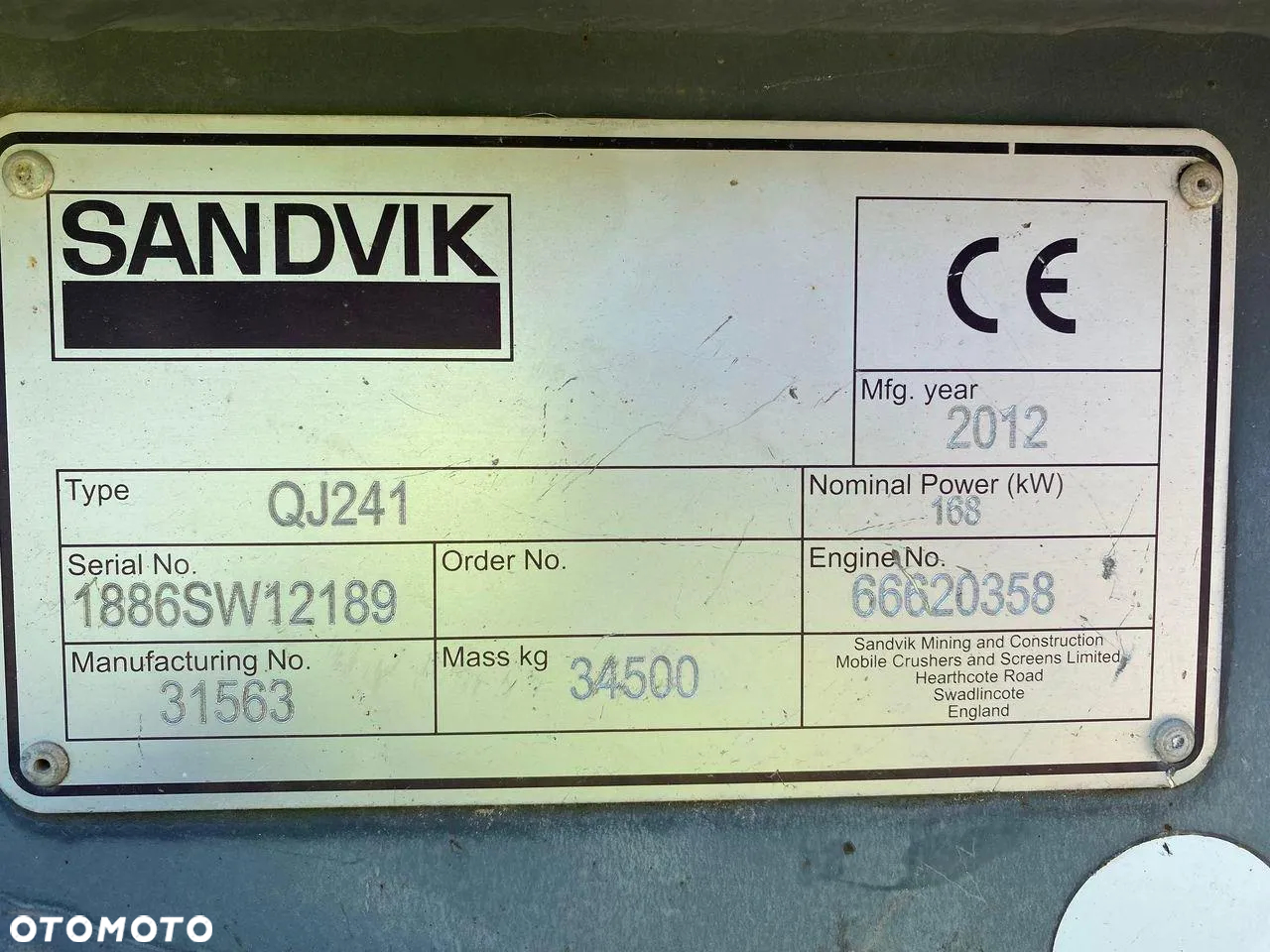 Sandvik QJ241 - 10
