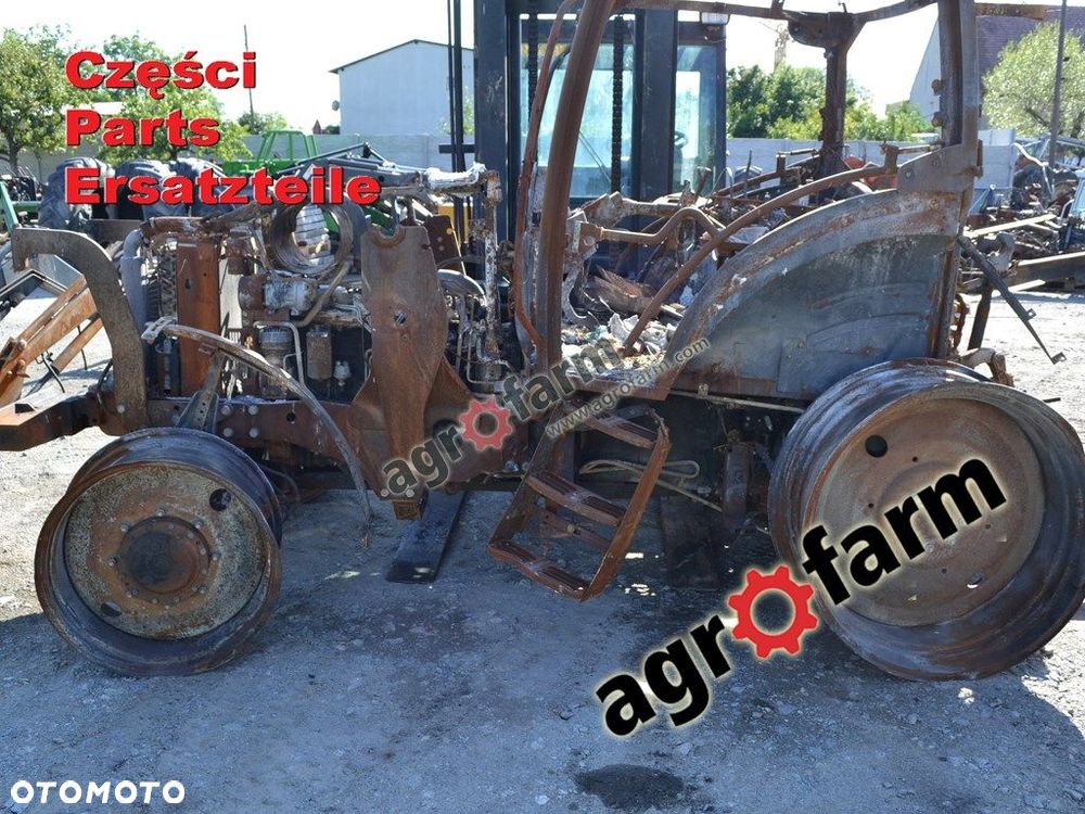 Case MXU 135 części, silnik, skrzynia biegów, oś - 1