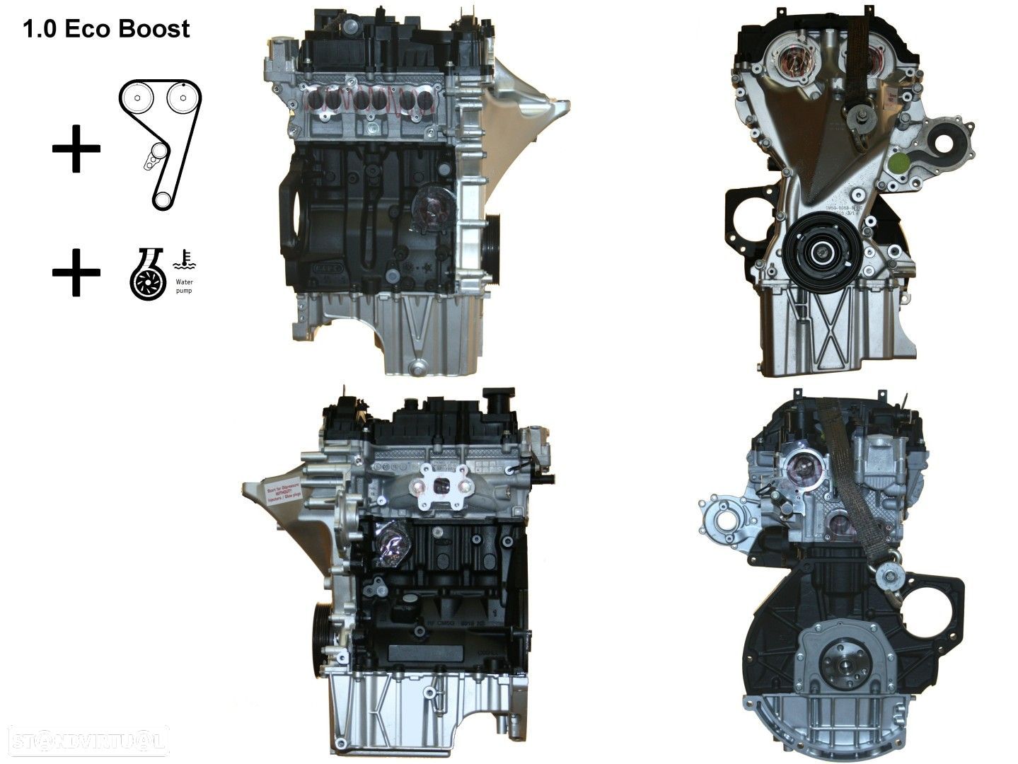 Motor  Reconstruído FORD FOCUS 1.0 EcoBoost M2DC - 1