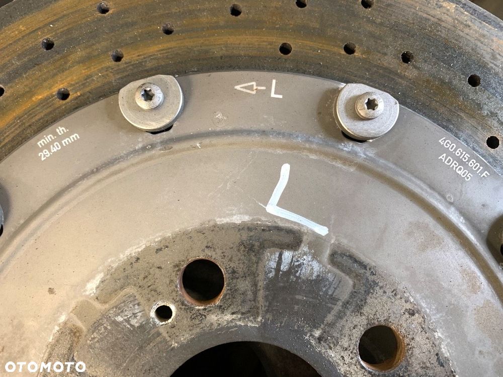 ZACISKI TARCZE KOMPLET CERAMIKA  AUDI A6 C7 Avant (4G5, 4GD) 2011 - 2018 RS6 performance quattro 445 - 13