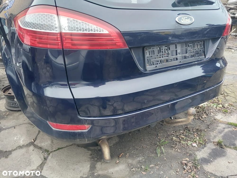 TYŁ kompletny Ford Mondeo MK4 KOMBI IV kolor V6 granatowy klapa bagażnika lampa prawa lewa mechanizm zamek ćwiartka poszycie - 3