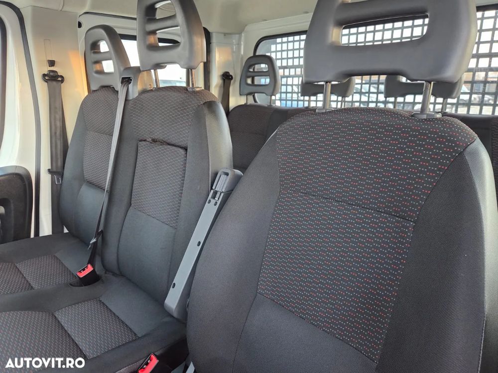 Peugeot Boxer Doka 7locuri+Bena L=2.90m - 21
