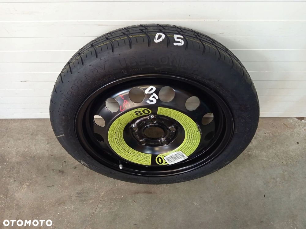 KOŁO DOJAZDOWE ZAPASOWE VW GOLF VII 7 R16 5x112 5Q0601027BJ - 2