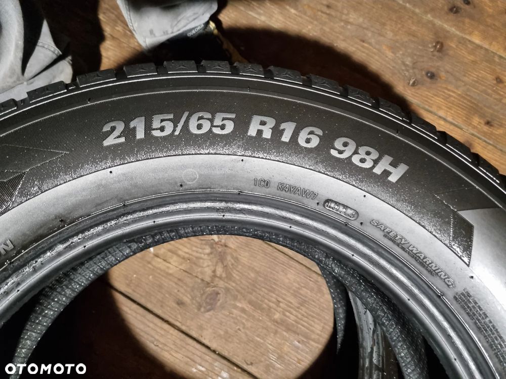 Opony Kumho WP52 215/65R16 98 H 2024r, 7/6,7mm bdb stan - 11