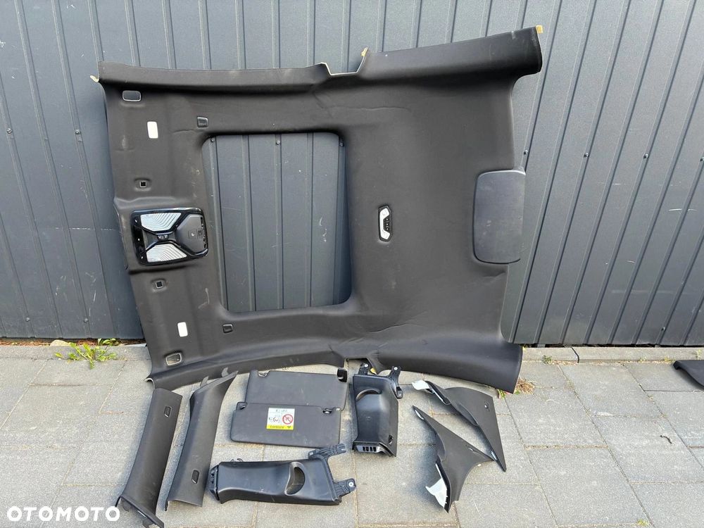 PODSUFITKA SUFIT SŁUPKI M-PAKIET ANTHRAZIT BMW M2 G87 2 G42 KOMPLET SZYBER - 1