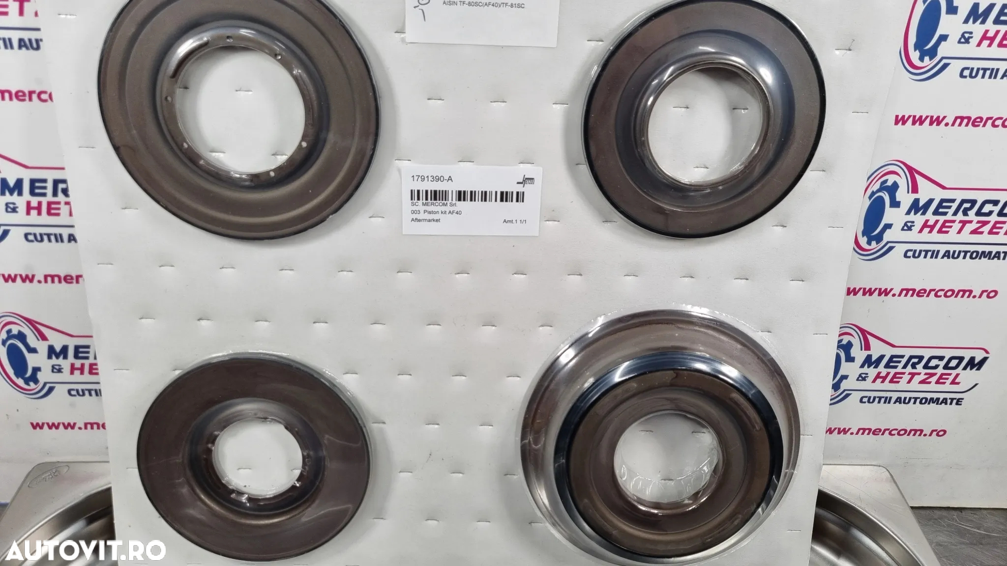 Set Pistoane cutie automata TF80SC / AF40 AISIN / OPEL / VOLVO / PEUGEOT / Diesel / 2005 - 2014 an - 2