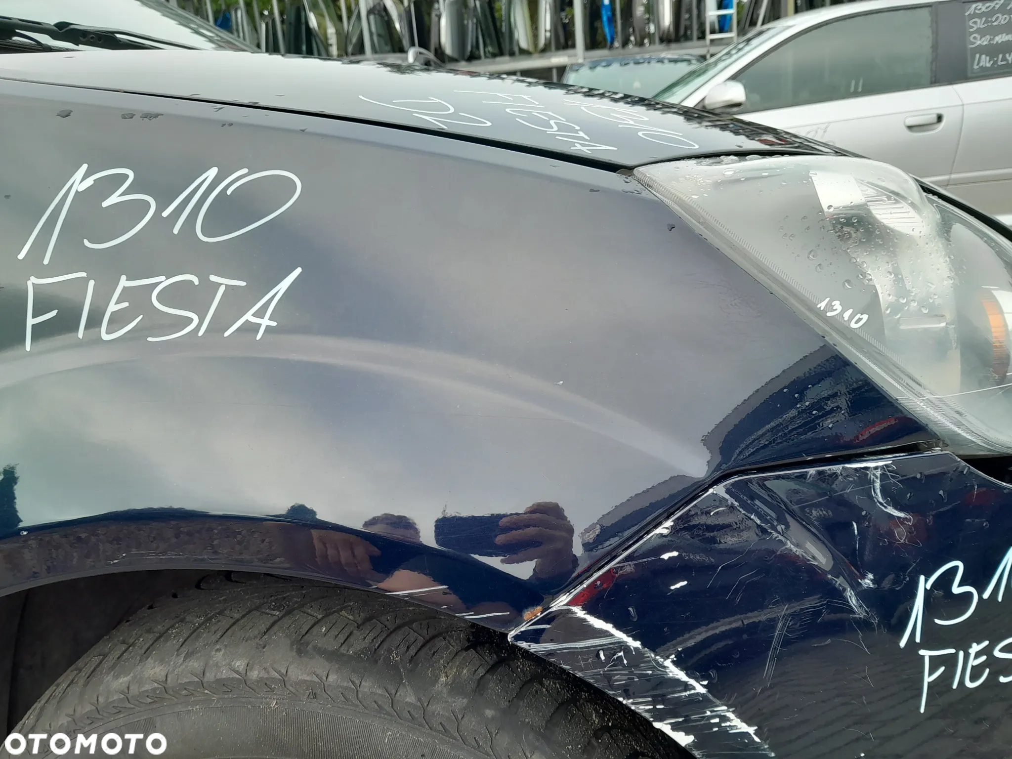 FORD FIESTA MK6 BŁOTNIK PRAWY PRZEDNI PRAWY PRZÓD - 3