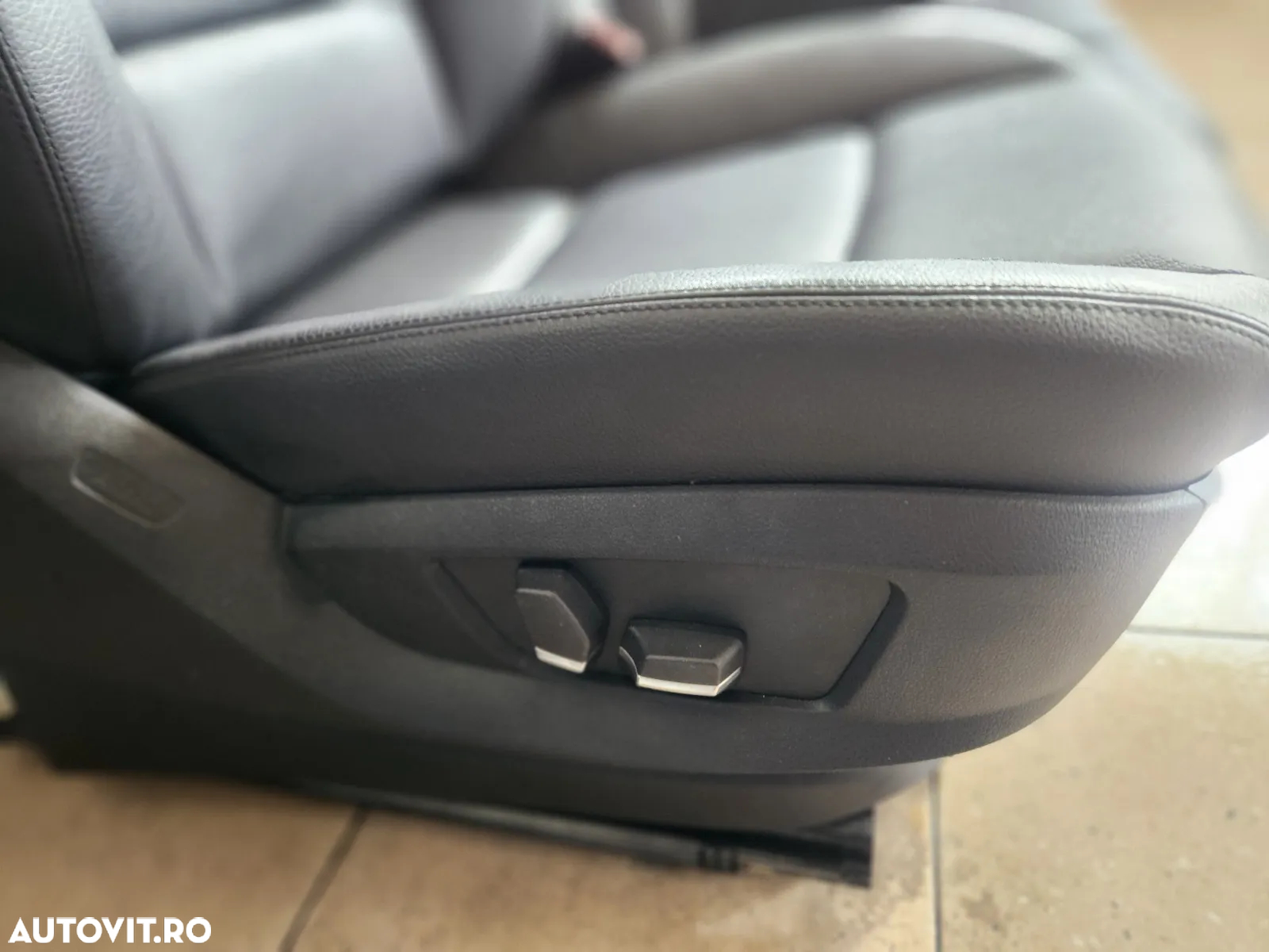 Interior Complet Scaune Piele Neagra Electrice Bmw Seria 7 F01 F02 F03 F04 Volan Stanga Europa Star - 7
