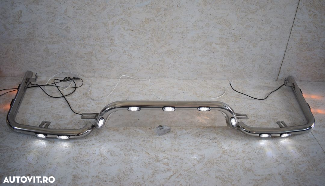 Bara leduri sub masca fata din 3 elemente pentru Volvo Euro 6 cu 13 LED-uri incluse - 6