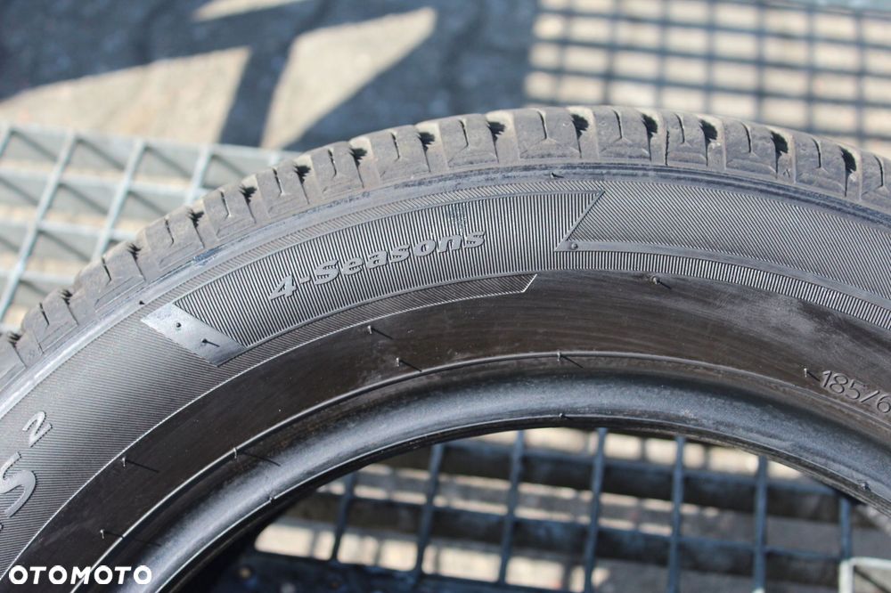 1x 185/60r15 xl 88h hankook kinergy 4s2 23r 6,5mm - 7