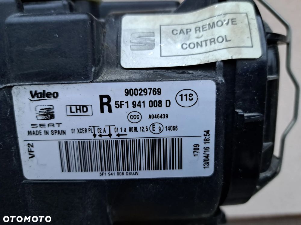 SEAT LEON III 5F lampa prawa przód full led - 9