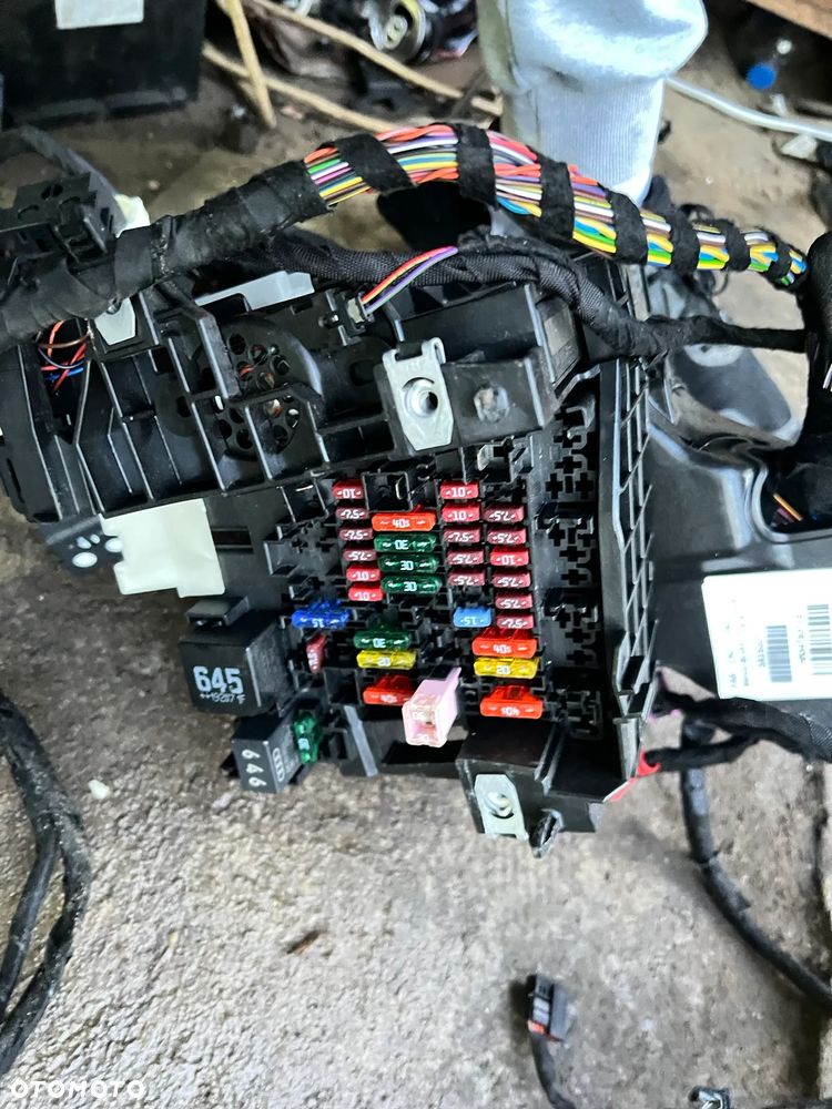 Kompletna wiązka kabinowa Skoda Kodiaq 2019r 2.0TSI 4x4 DSG 85tyś przebiegu - 9