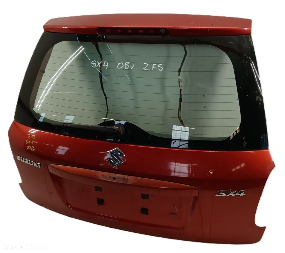 KLAPA BAGAŻNIKA TYLNA SUZUKI SX4 06-14 zfs - 3
