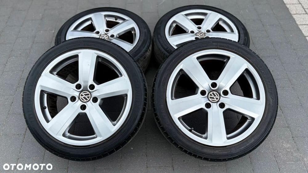 Koła r17 225/45 8J ET47 5x112 alufelgi Audi Seat Skoda VW Golf mam 14-8017 mam 148017 tam3069 225/45/17 - 1