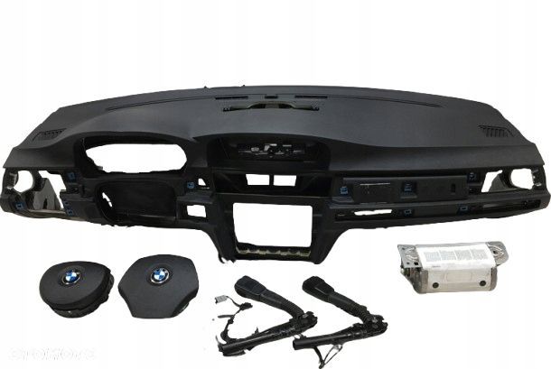 komplet poduszki deska pas pasy bmw 3 e92 - 1