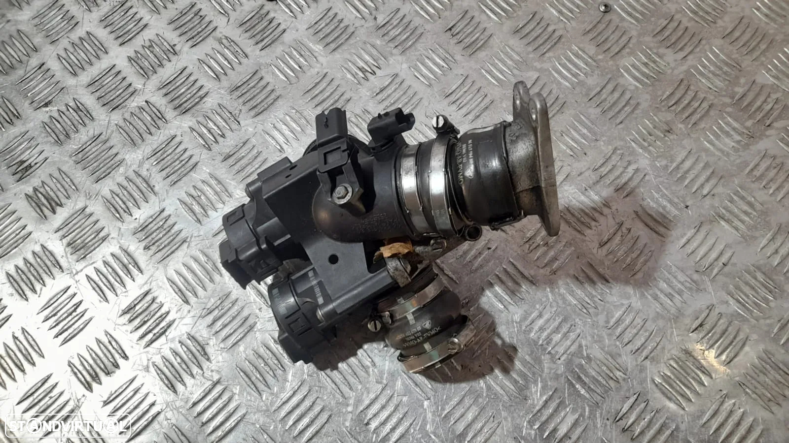 CORPO BORBOLETA VALVULA EGR MINI COOPER R56 1.6D 16V 109CV 9HZ 9655971880 CLUBMAN R55 CABRIO R57 - 5