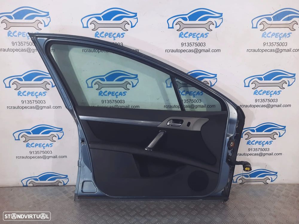 PORTA FRENTE FRONTAL ESQUERDA PEUGEOT 407 SW 1.6 HDI 16V 110CV 9002AL FECHO ELEVADOR MOTOR PUXADOR VIDRO RETROVISOR RETROVISORES - 7