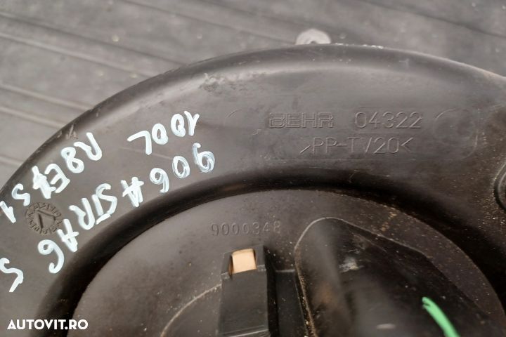 Ventilator aeroterma 9000348 9000348 Opel Astra G [1998 - 2009] Coupe - 4