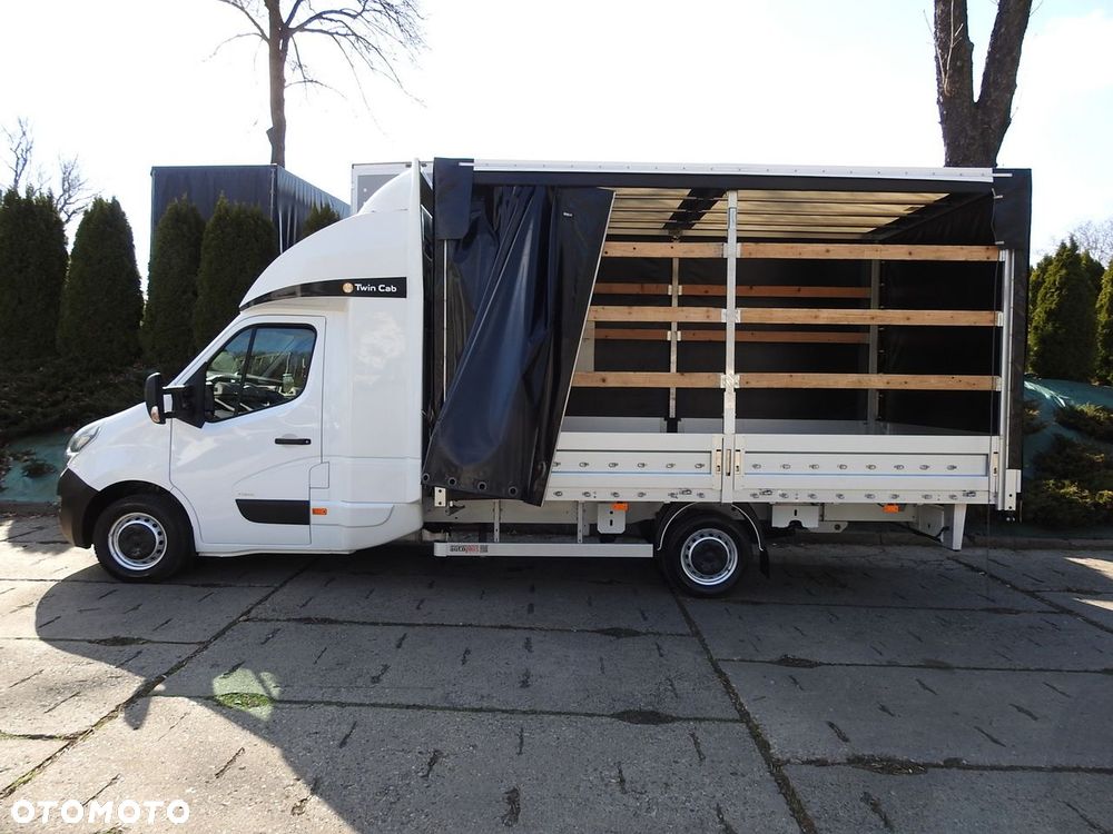 Opel MOVANO PLANDEKA 10 PALET WEBASTO TEMPOMAT KLIMATYZACJA LEDY PNEUMATYKA  165KM - 9