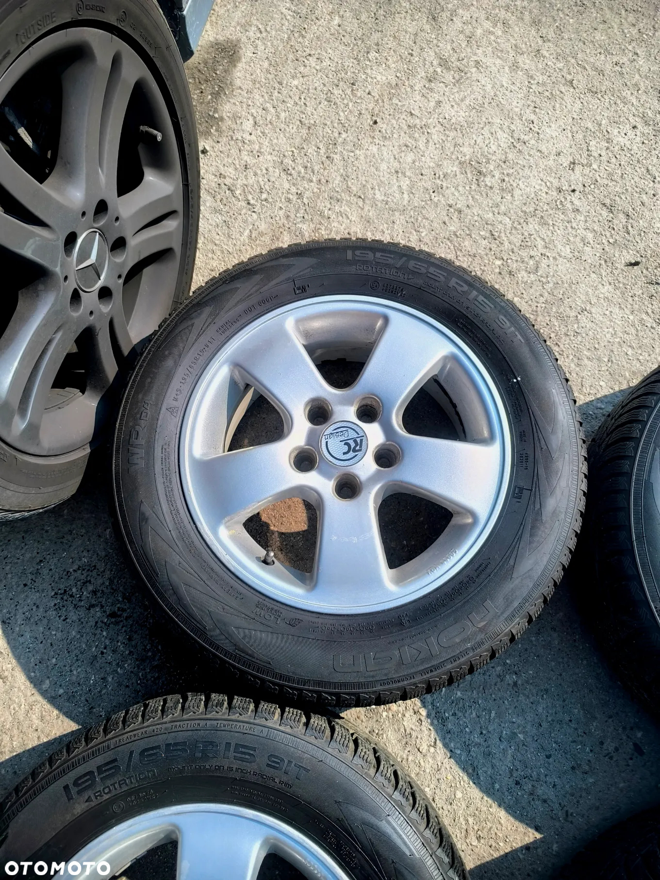 5x110 Alufelgi Felgi Aluminiowe 15 Koła Zimowe Zima OPEL SIGNUM VECTRA B C ZAFIRA A ASTRA H SAAB 93 95 Legnica ALU-RAD 195/65 6mm - 7