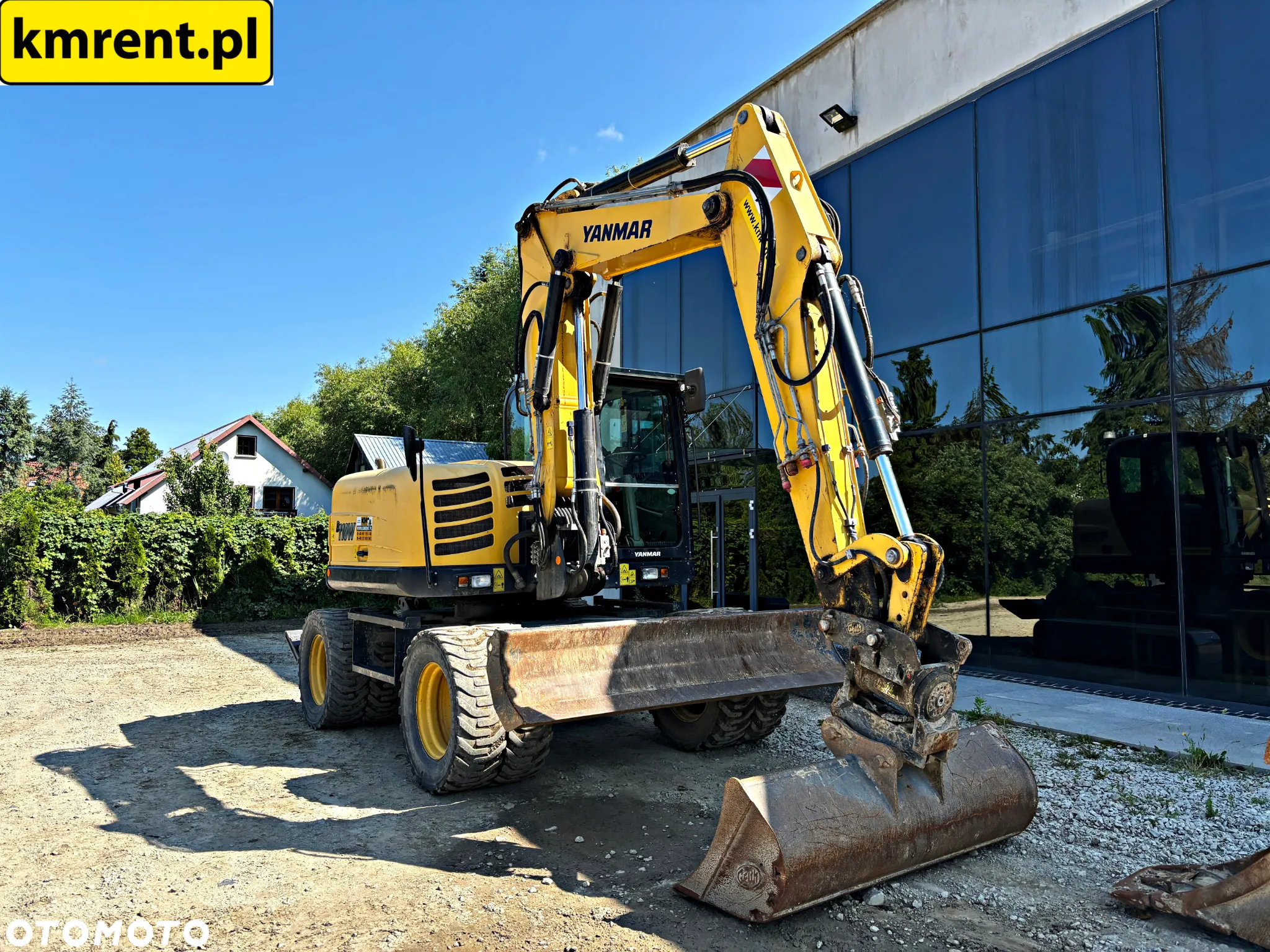 Yanmar B 110 W KOPARKA KOŁOWA 2019R. | TEREX 110, SCHAEFF, LIEBHERR 311 KOMATSU PW 110 98 - 8