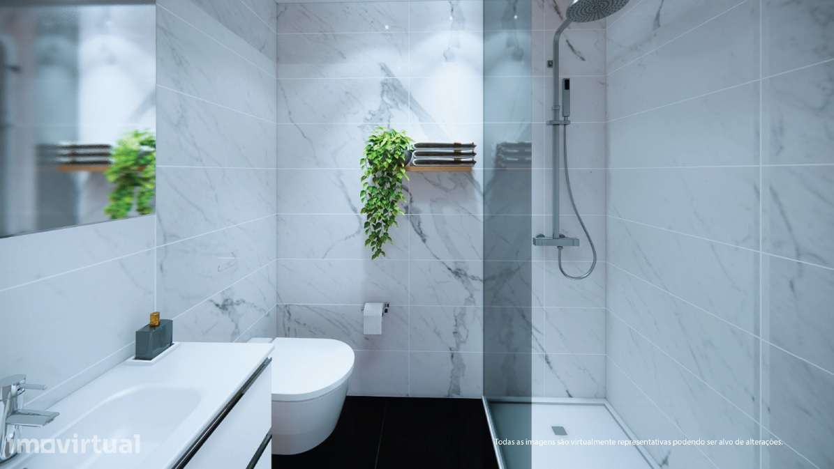 Apartamento T3 c/ varanda - NOVO - Maia - Grande imagem: 3/6