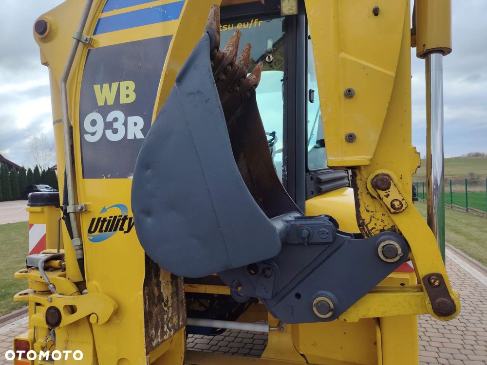 Komatsu WB 93R /  KOPARKO-ŁADOWARKA , BEZ VAT , UMOWA KUPNA -SPRZEDAŻY , STAN SUPER - 11