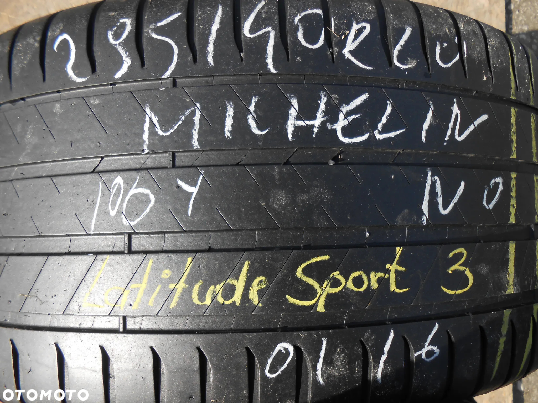 OPONY 295/40R20 Michelin Latitude Sport 3 NO DOT 0420 / 0116 5MM - 2