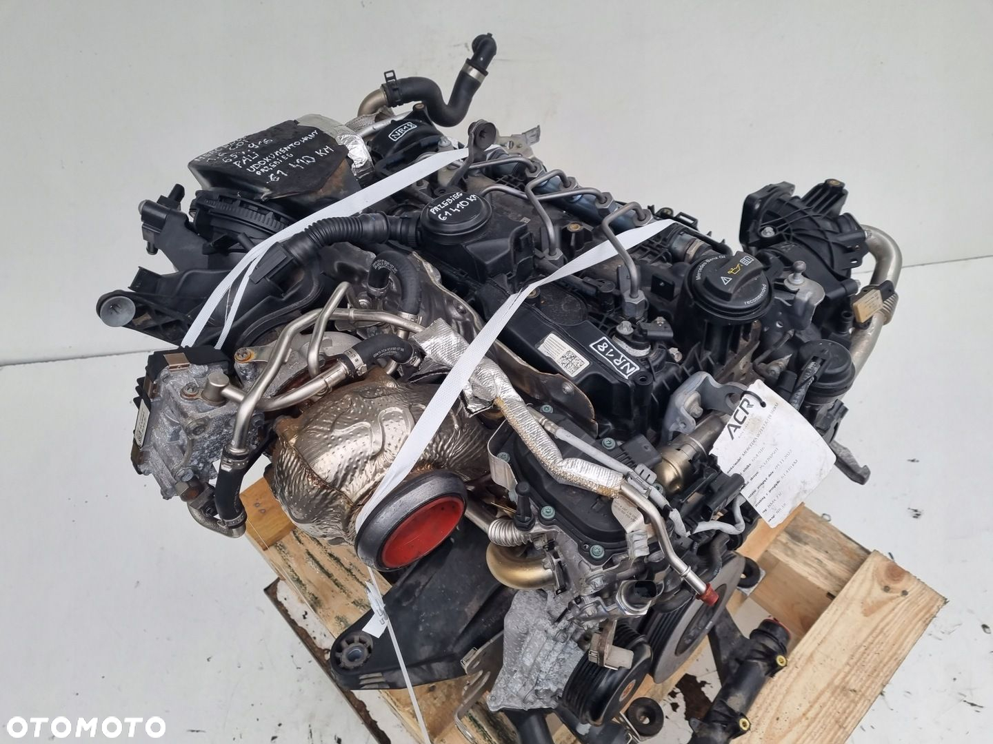 SILNIK Mercedes C205 W205 A205 1.6 CDI 160KM dokumenty 61tyś 654916 654.916 - 8