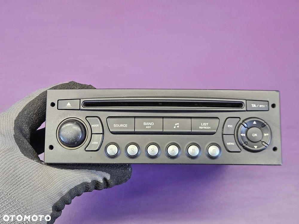Radio Odtwarzacz CD PSA RD4 B5 Citroen C4 Peugeot - 1