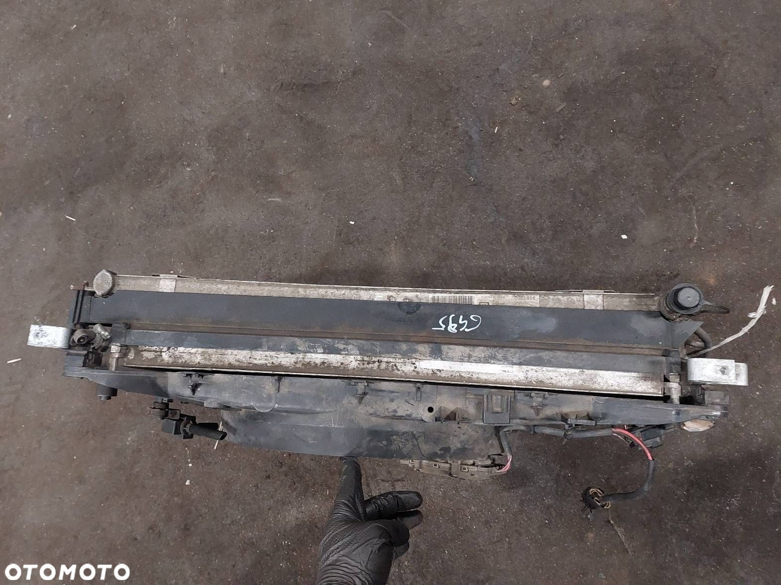 CHŁODNICE KOMPLET + WENTYLATOR VOLVO S60 I 2.4 20V 30680547 8683360 - 4
