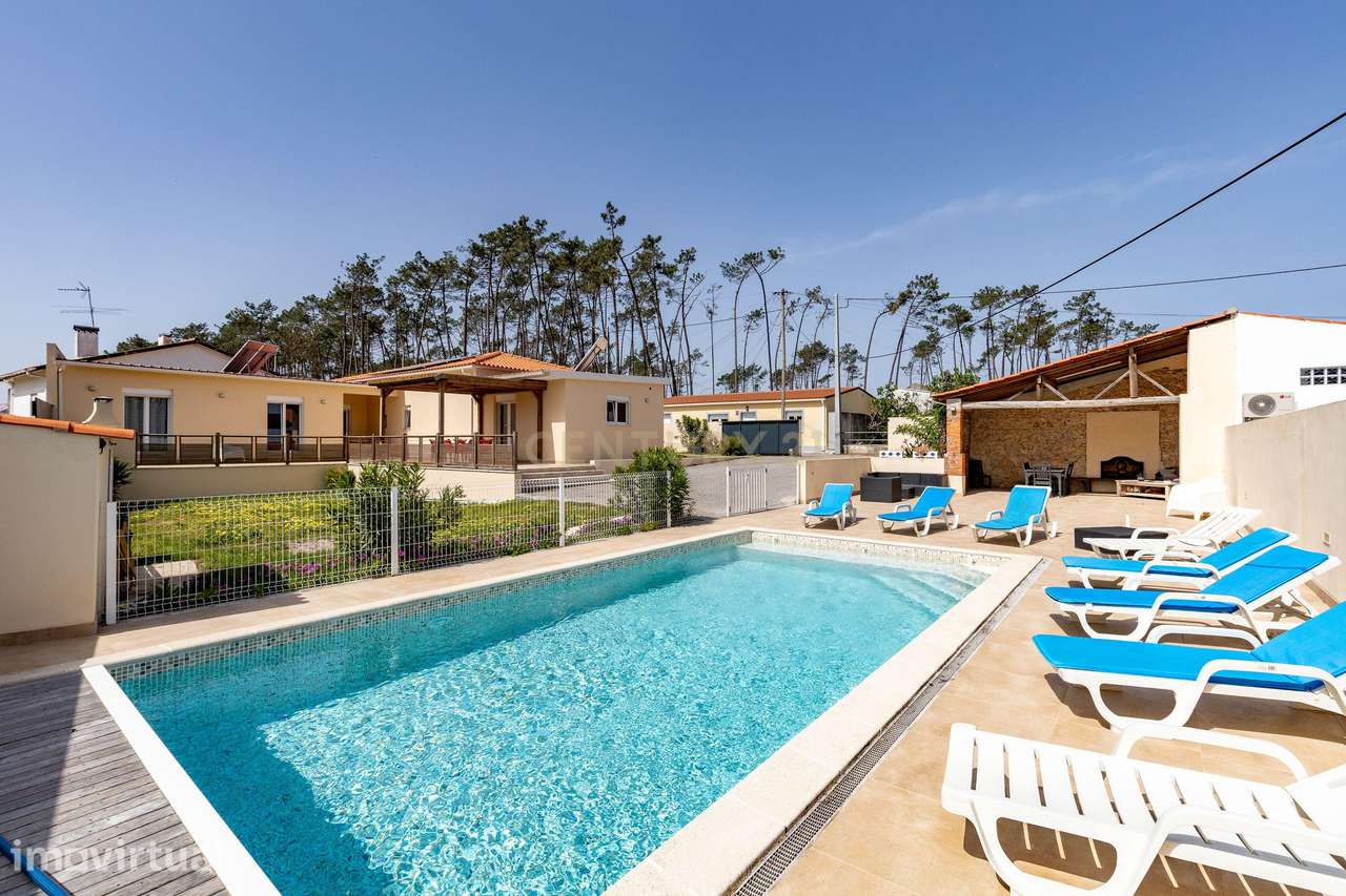Luxuosa moradia T5 com piscina, com Jardim e vista panorâmica, em Pata - Grande imagem: 3/58
