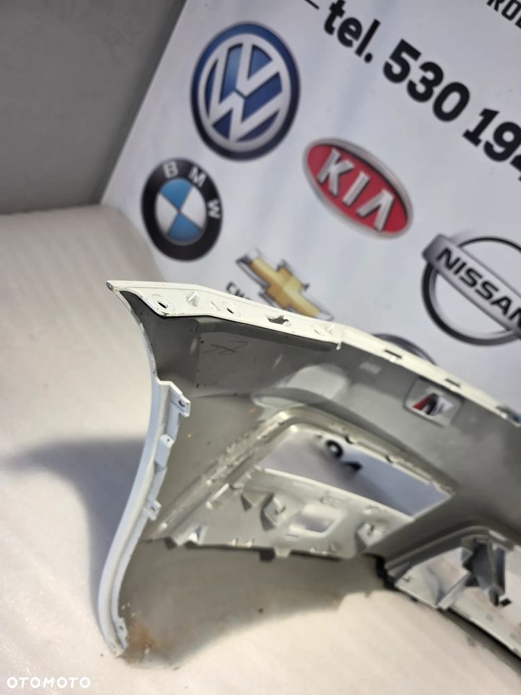 SKODA OCTAVIA 3 III RS / VRS LIFT 16- ŁADNY ZDERZAK PRZEDNI PRZÓD NA SPRYSKI + 4xPDC KOLOR BIAŁY METALIK NR 5E0807221AA NR AUKCJI NZ1912 - 28