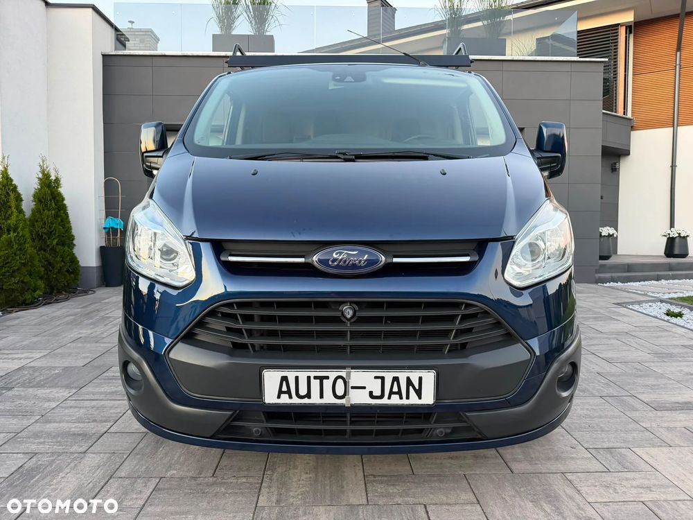 Ford CUSTOM L2H1 Długi Klima Elektryka Navi Tempomat Furgon 3os. 2xPdc Hak - 2