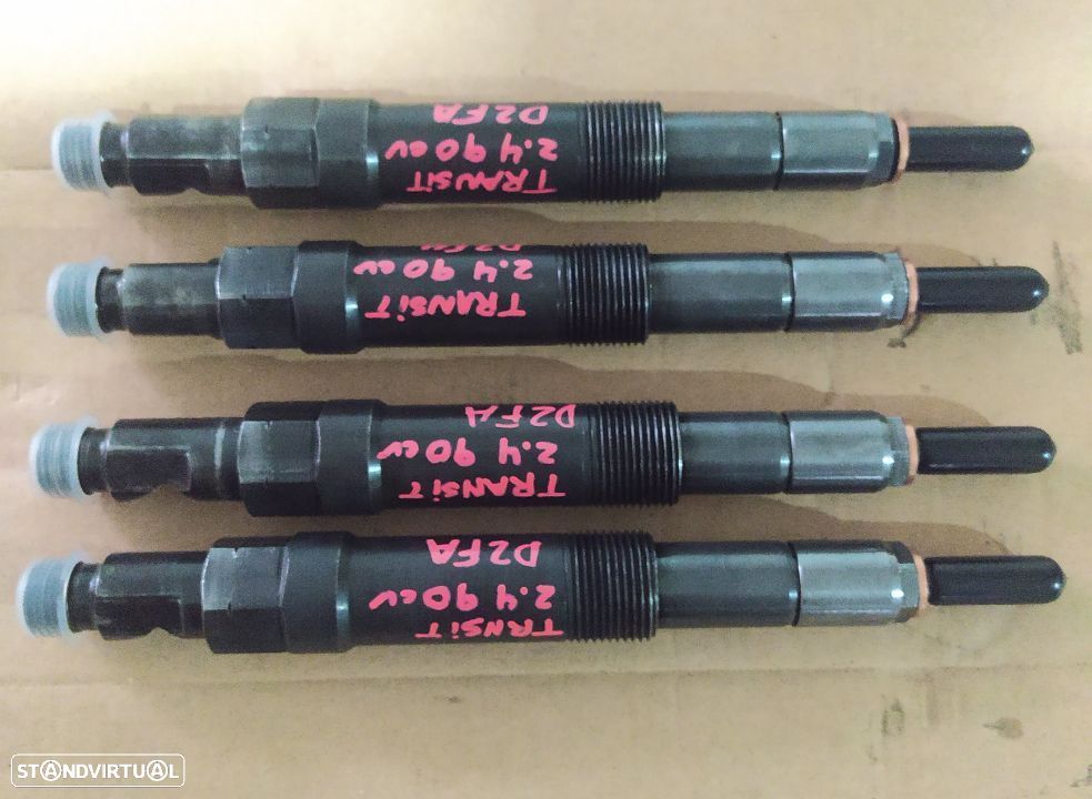injectores ford transit 2.4 2.0 TDDI 90cv Bosch  testados e afinados - 6