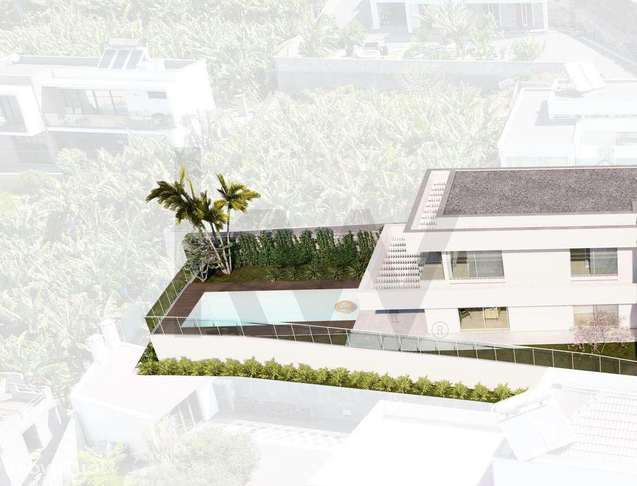 Moradia T2 Geminada no Paul do Mar com piscina - Grande imagem: 2/8