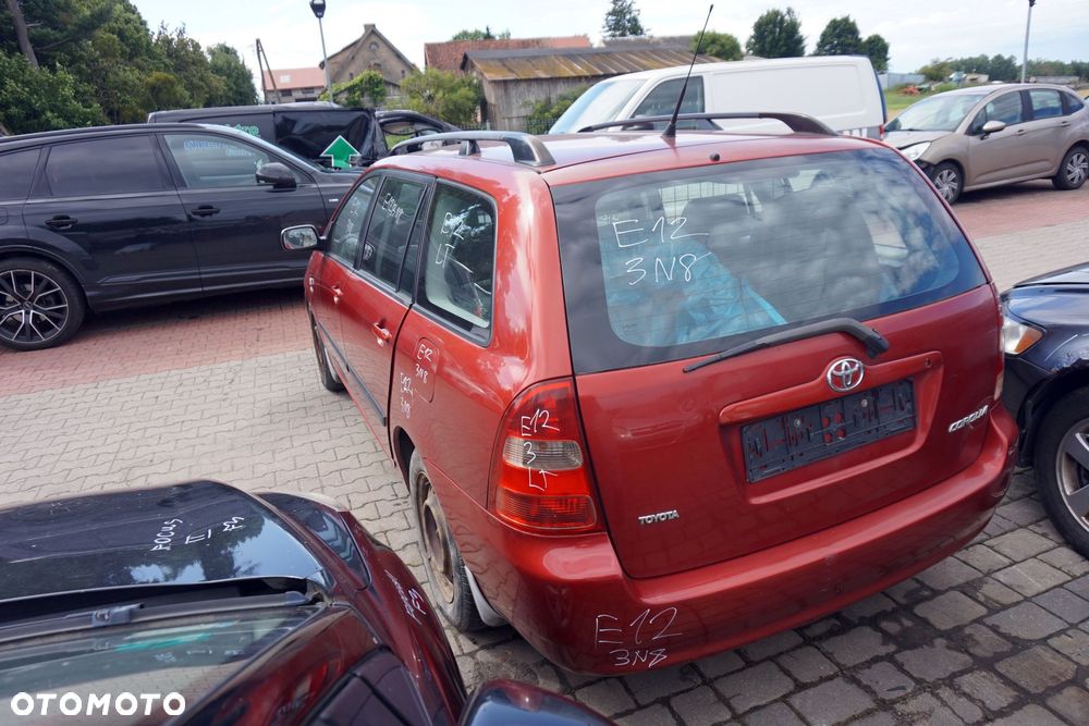 TOYOTA COROLLA E12 KOMBI 2003 3N8 2.0 D4D 1CD-FTV 90KM E351 CZERWONY na części - 3