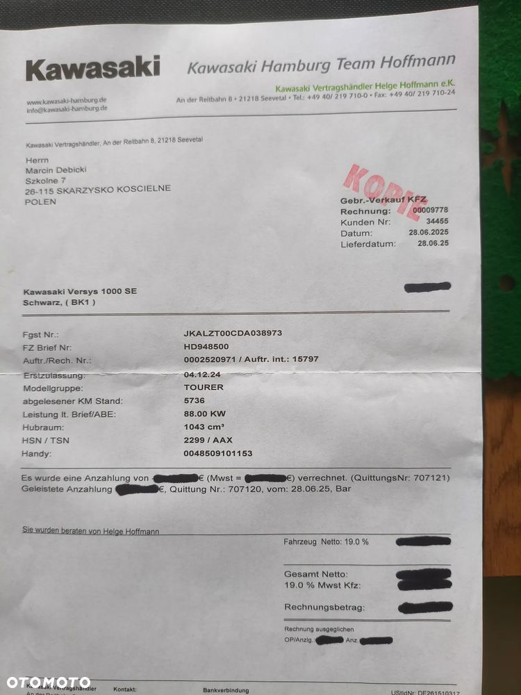 Kawasaki Versys 1000 - 10