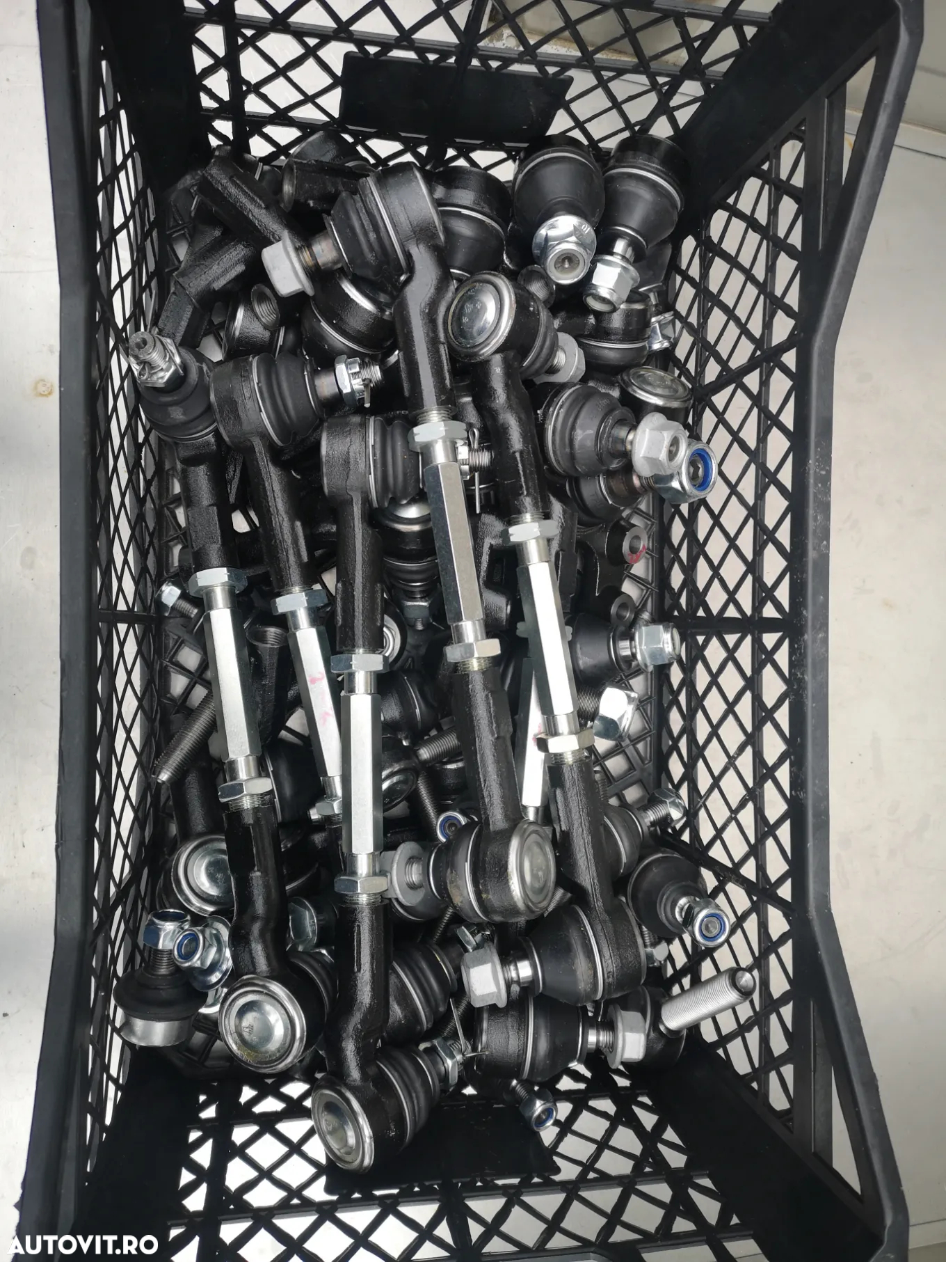 Nissan Cabstar E 2003-2006 articulatie cap bară directie M16 cu M12 pivoți bucse silent, antiruliu - 30